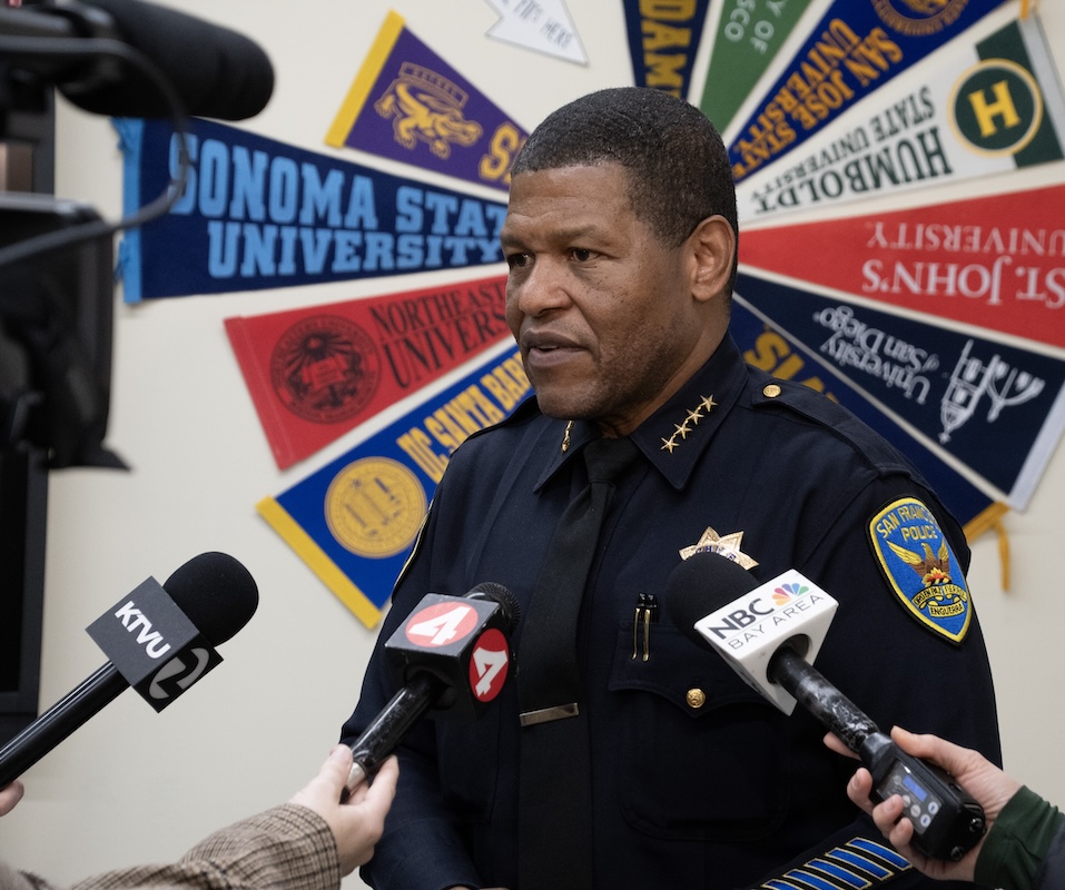 SF Police Chief William Scott