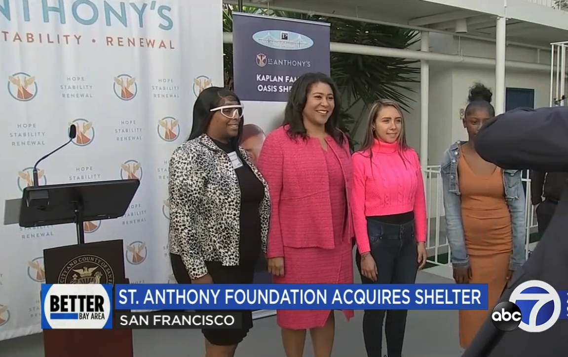 ABC 7 News: St. Anthony Foundation Acquires Shelter